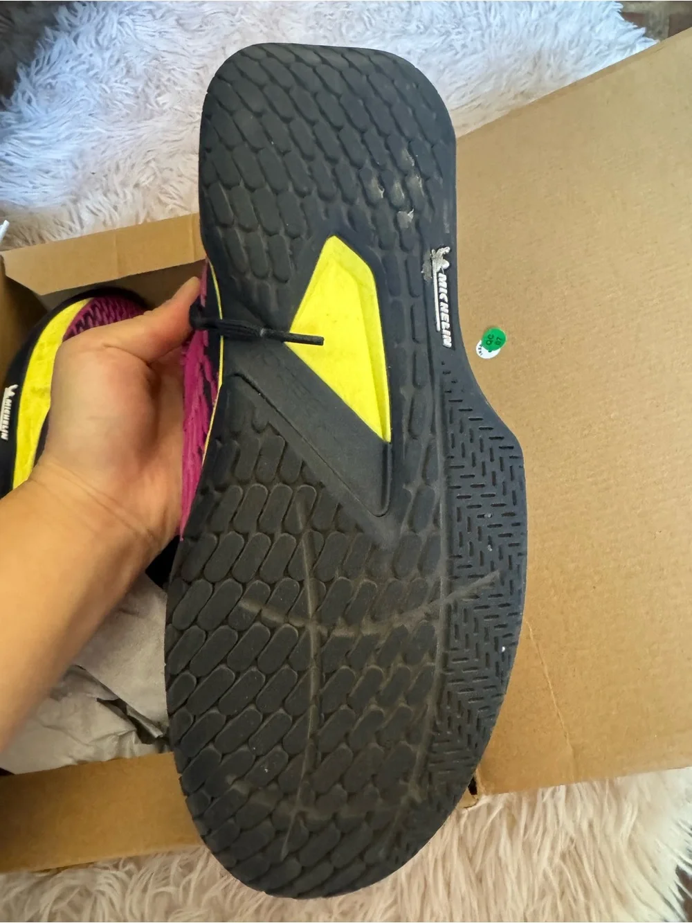 Men's Athletic Sneakers in Pink and Black - Lightweight Support